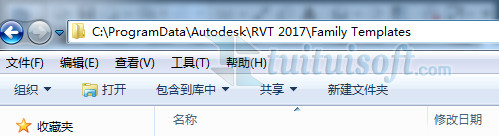 REVIT2017 族樣板文件、項目樣板文件、自帶族庫下載