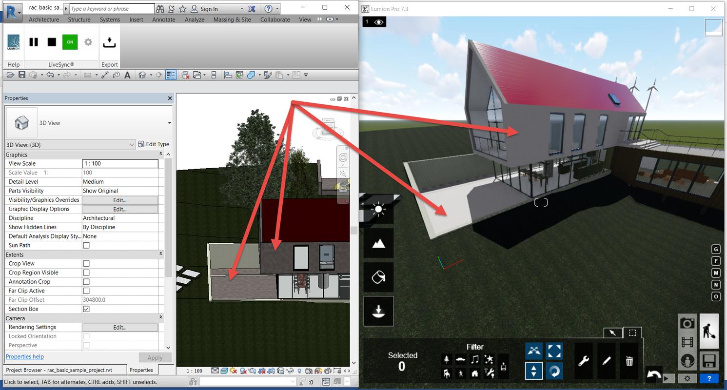 Lumion中如何使用爆炸效果導入模型 - BIM,Reivt中文網