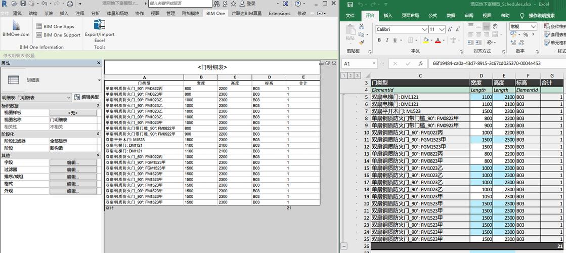 Revit和BIM5D軟件均可用于工程量統(tǒng)計 - BIM,Reivt中文網(wǎng)