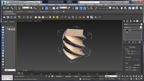 提升3Dmax設(shè)計(jì)技巧：彎曲、錐化、扭曲、晶格、FFD命令 - BIM,Reivt中文網(wǎng)