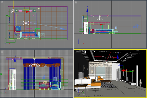 3DMax室內建模視頻教程 - BIM,Reivt中文網