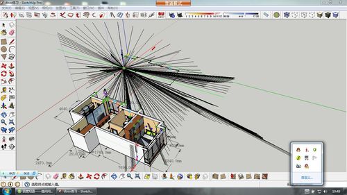 草圖大師模型出現大量黑線條問題，該如何解決？ - BIM,Reivt中文網