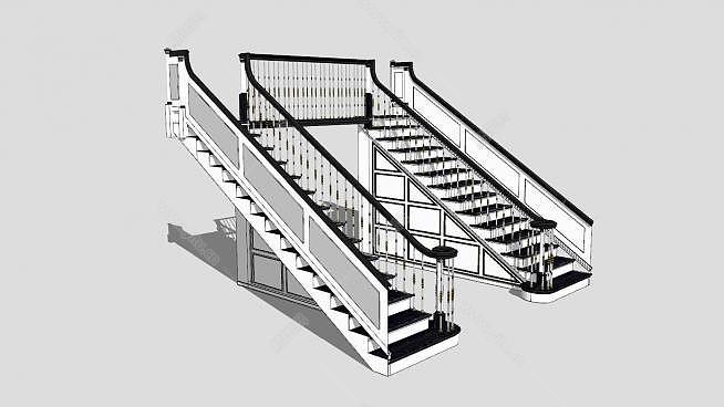 如何優化SU樓梯模型的制作方法？ - BIM,Reivt中文網