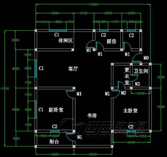 如何使用CAD繪制建筑平面圖？步驟詳解！ - BIM,Reivt中文網
